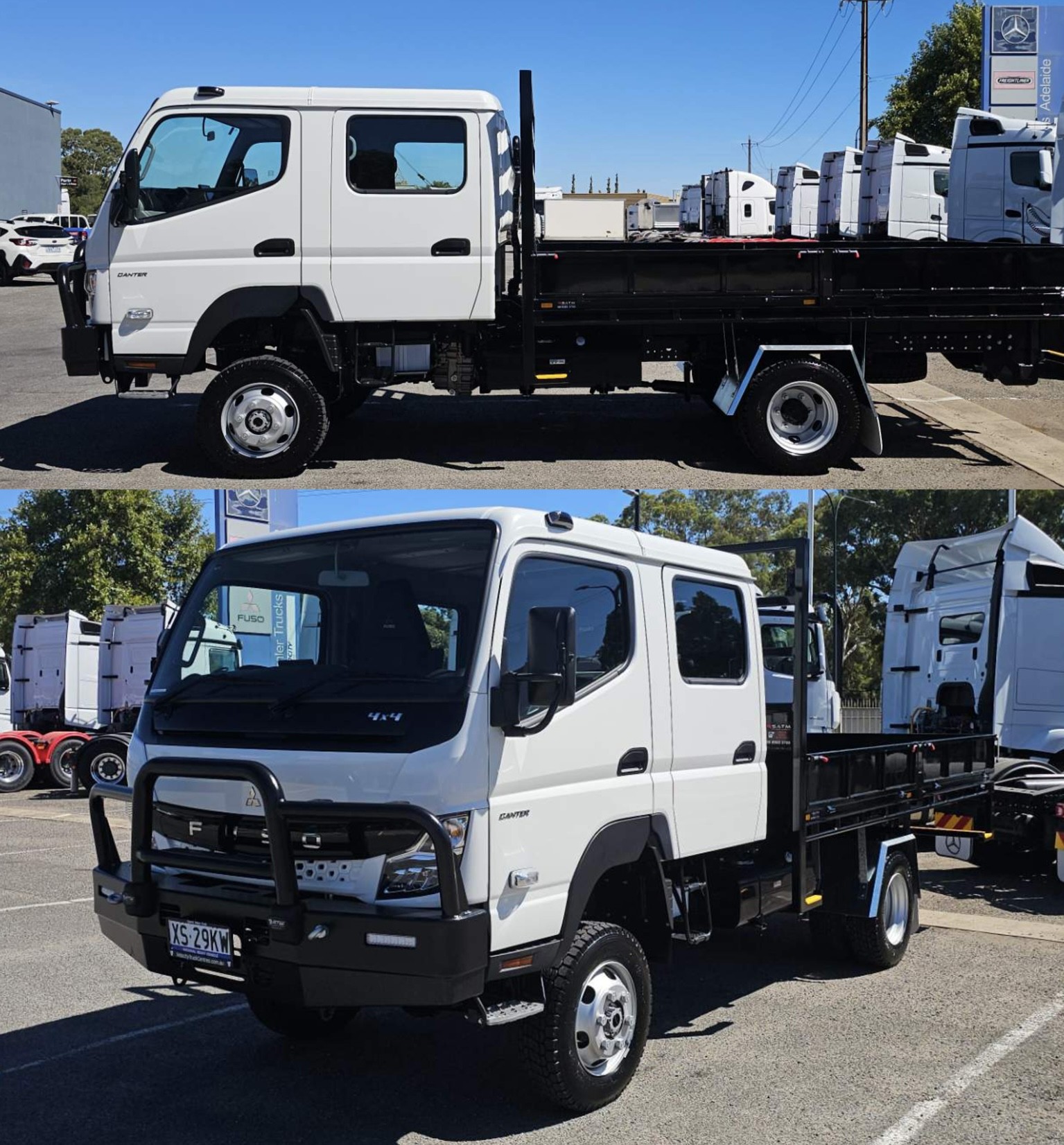 Fuso Canter 4x4 Crew Cab